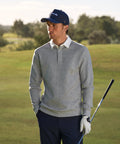 Blades Grey Polo Sweatshirt