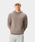 Men's Tech Knit Hoodie - Brown