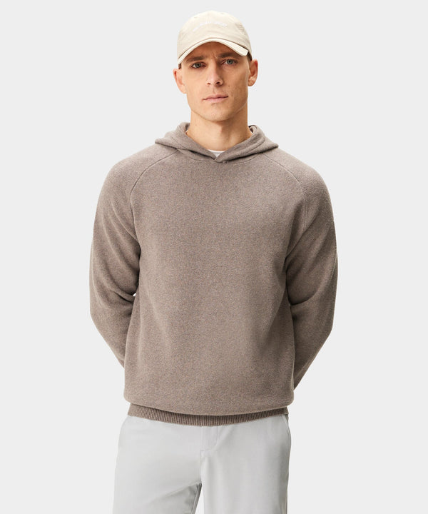 Men's Tech Knit Hoodie - Brown