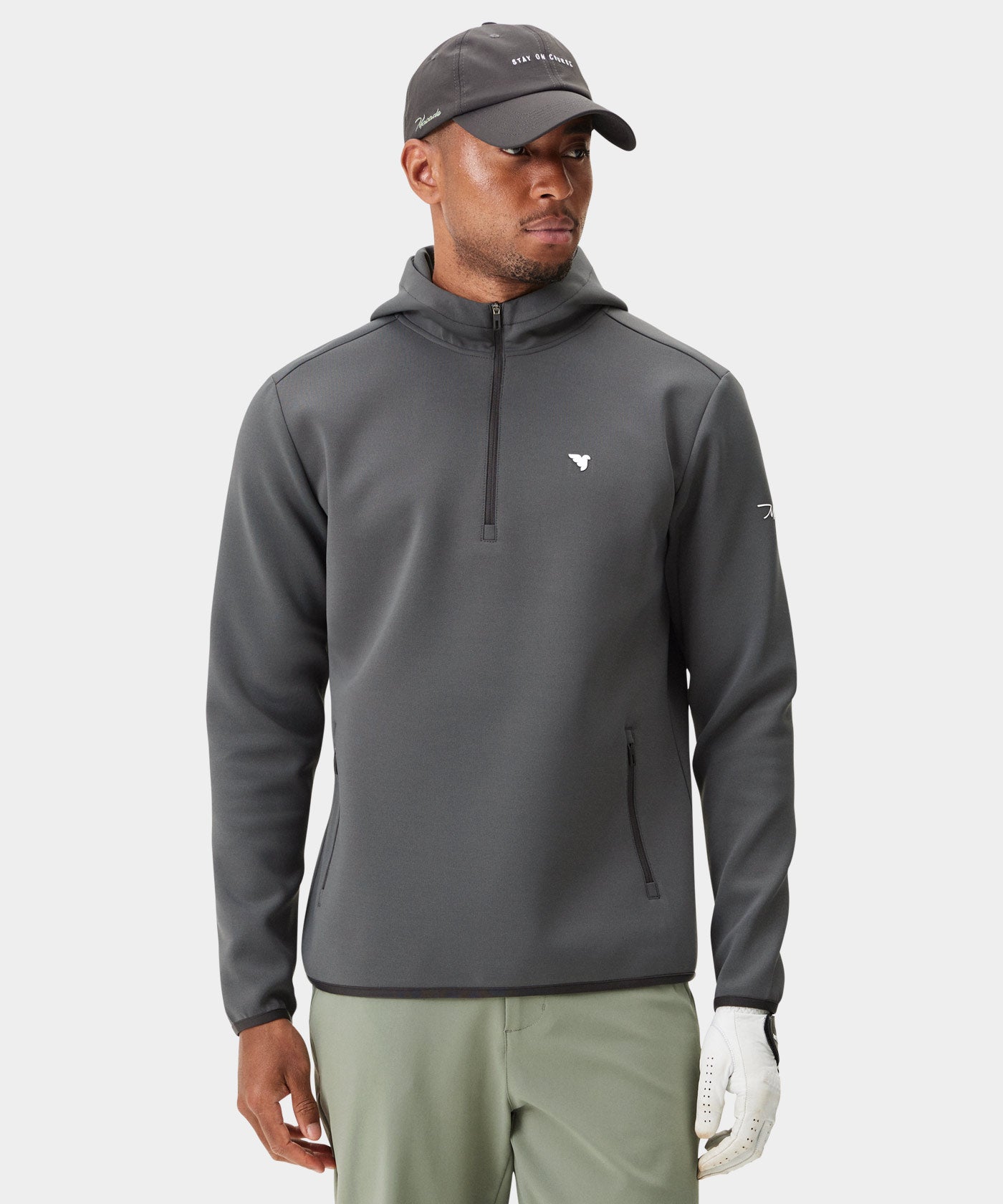 Men's Therma Zip Hoodie - Dark Gray