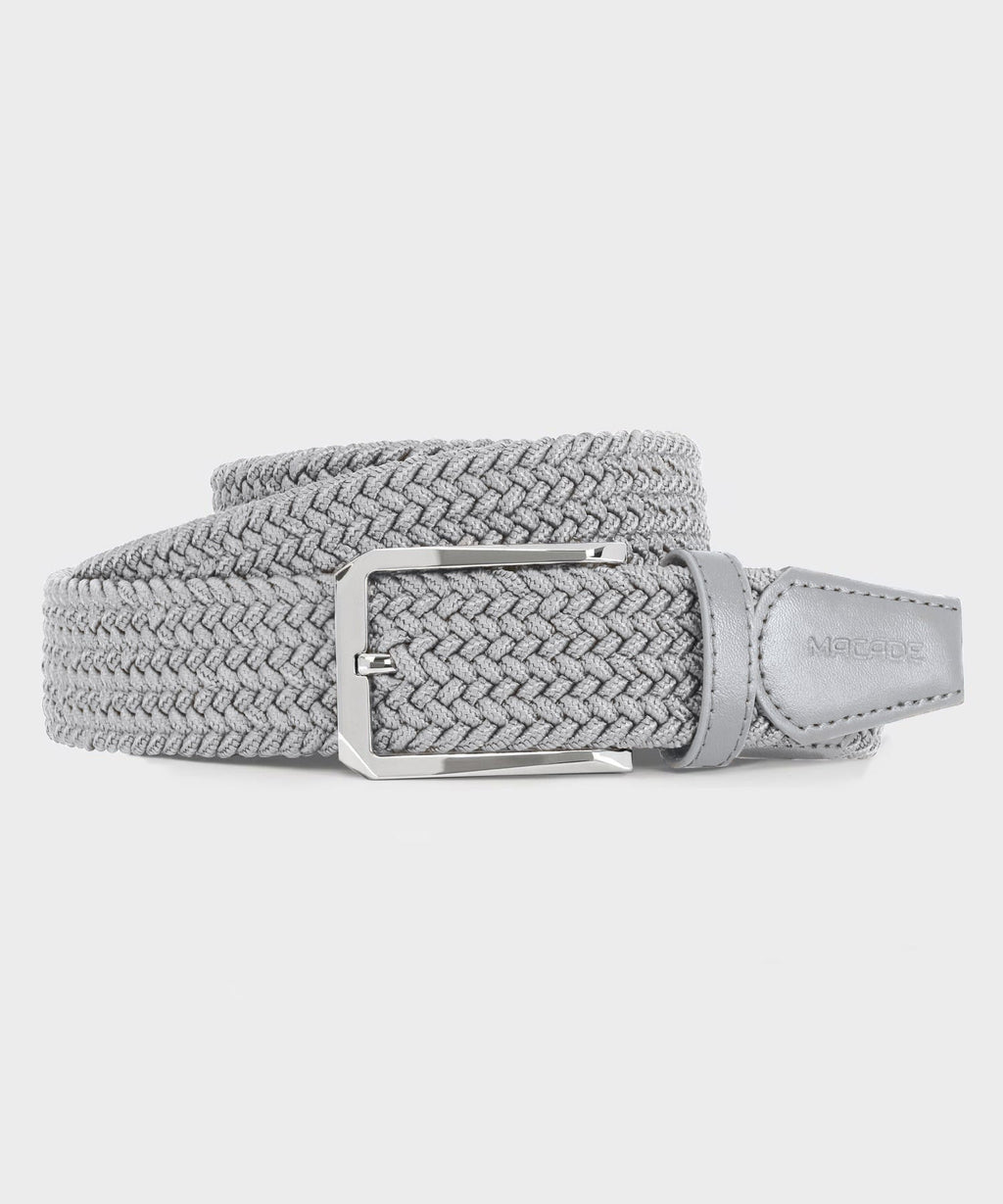 Women's Elastic Light Grey Belt