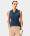 Women's Paige Sleeveless Shirt - Steel Blue