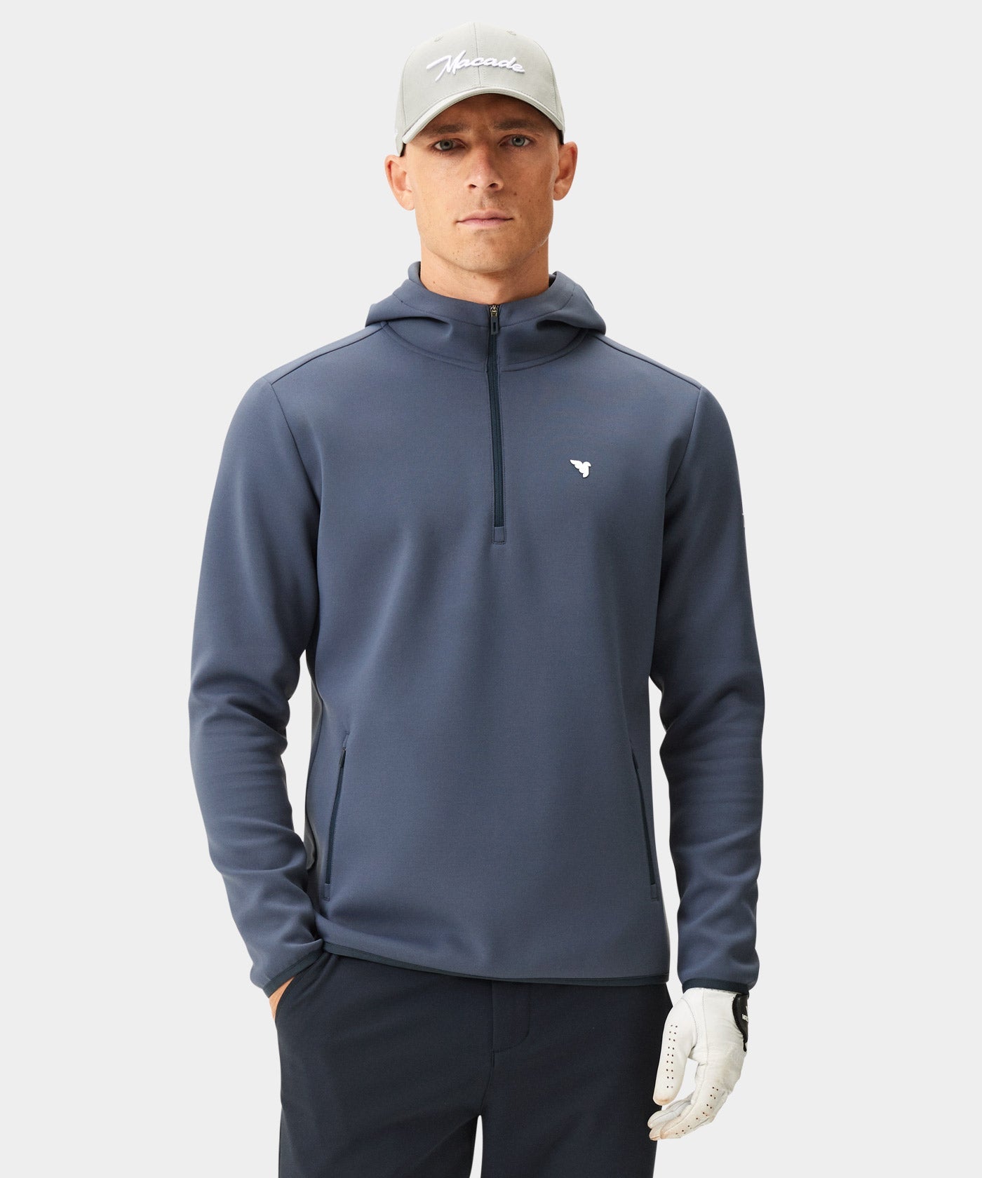 Men's Therma Zip Hoodie - Spruce Blue