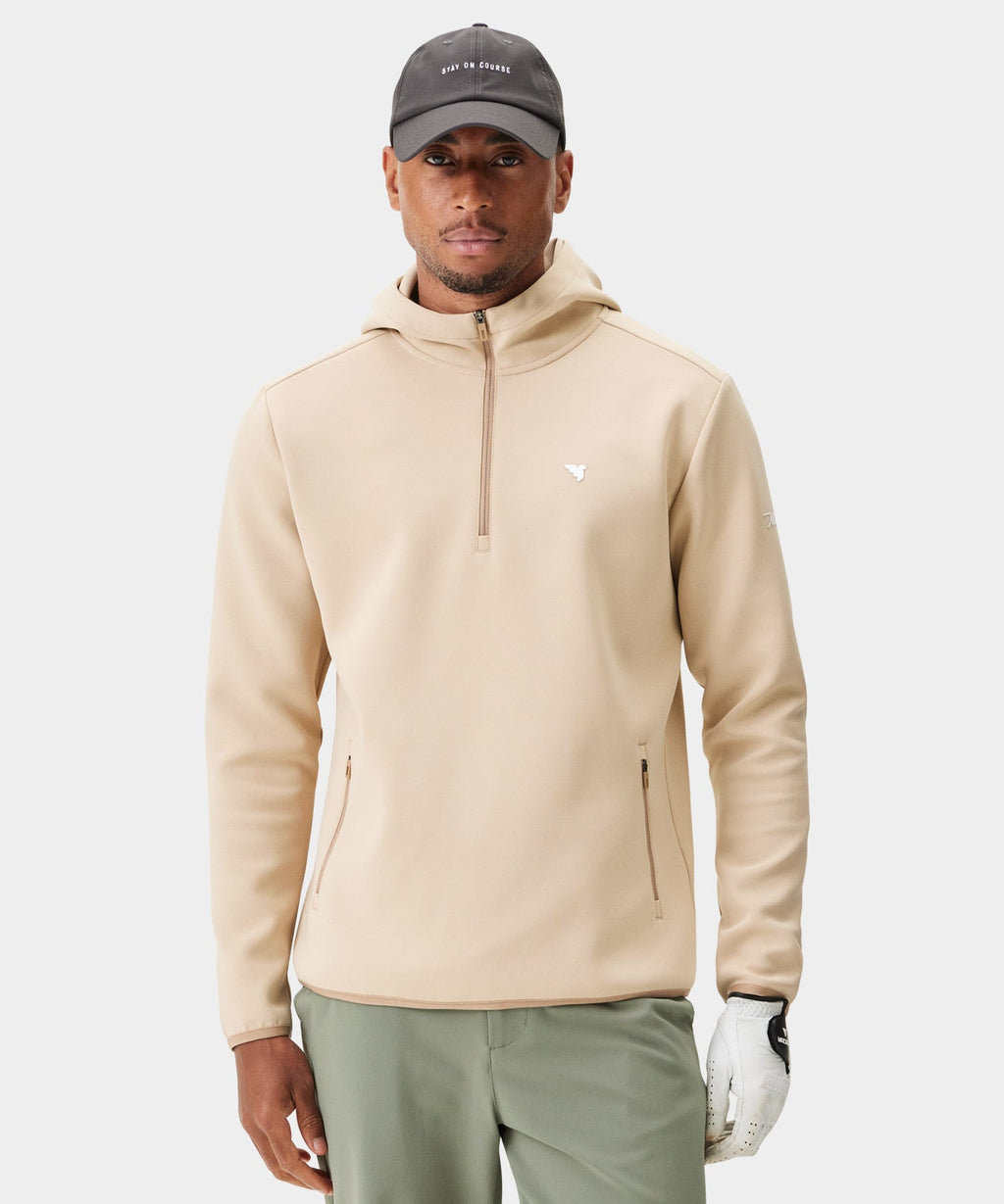 Men's Therma Zip Hoodie - Tan
