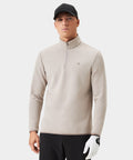 Men's Therma Quarter Zip - Taupe