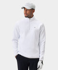 Men's Therma Quarter Zip - White