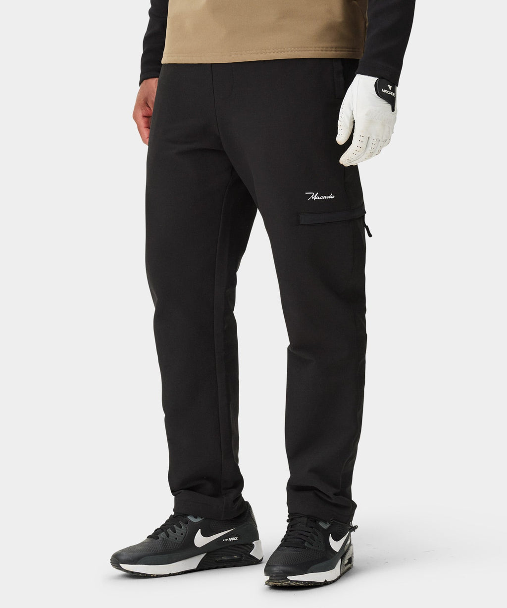 Black Insulated Utility Pants