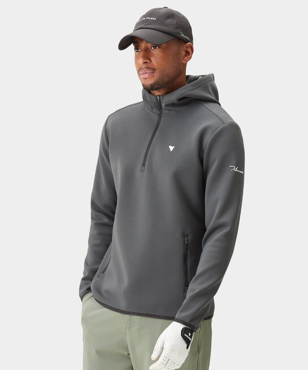 Men's Therma Zip Hoodie - Dark Gray