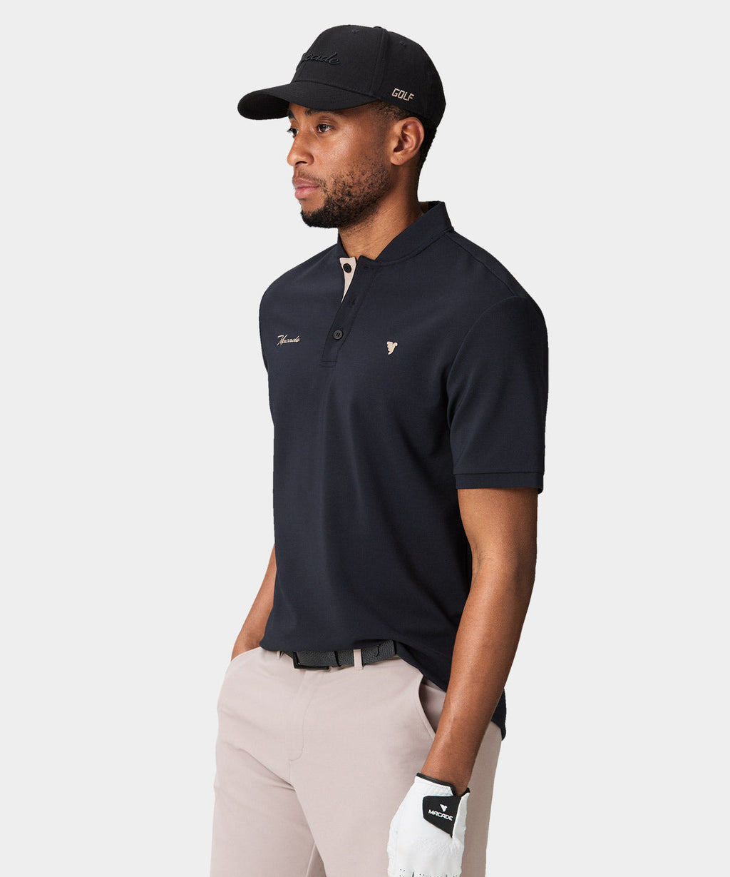 Men's Heath Bomber Shirt - Black