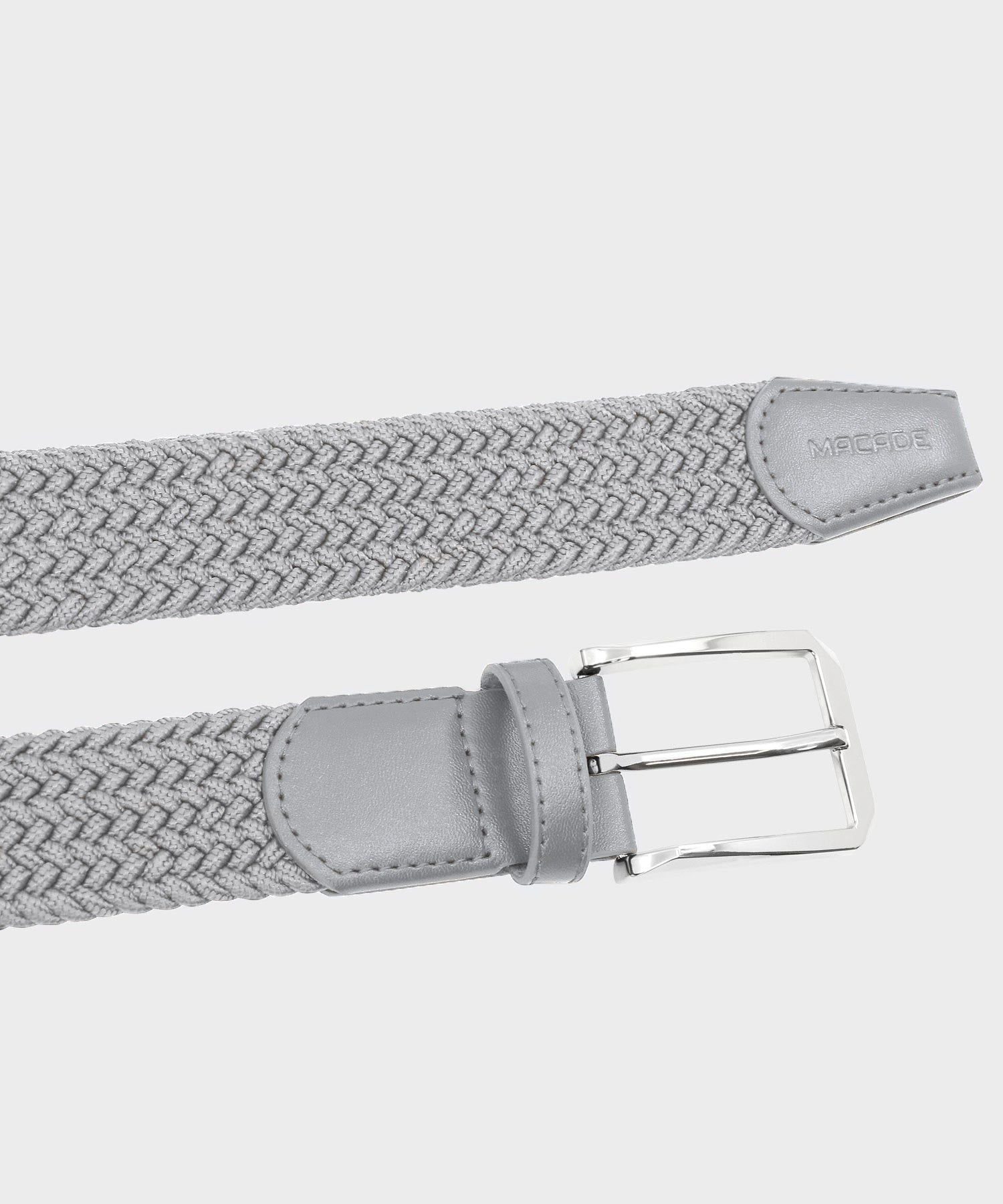 Women's Elastic Light Grey Belt