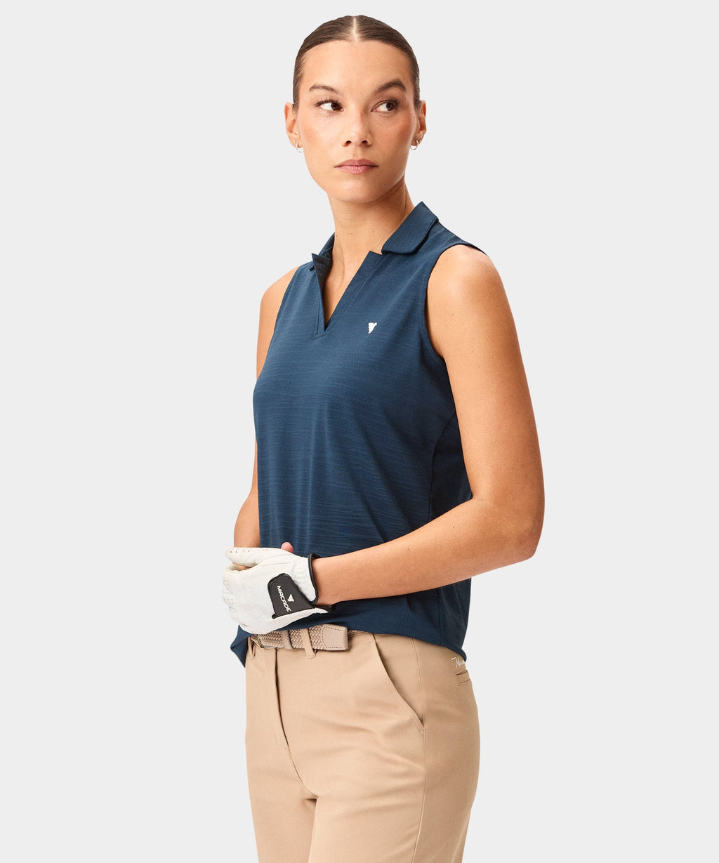 Women's Paige Sleeveless Shirt - Steel Blue