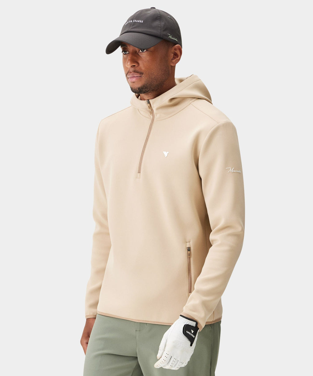 Men's Therma Zip Hoodie - Tan