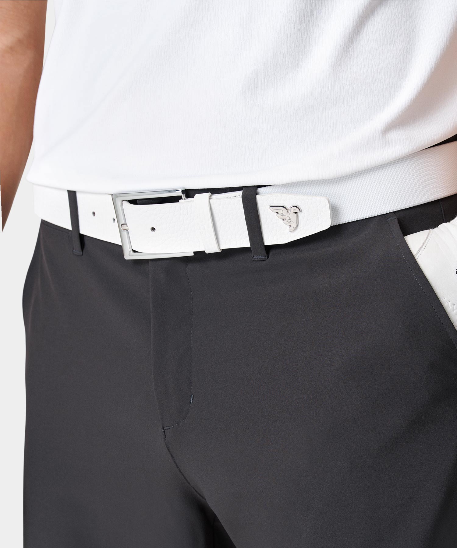 Men's Tour Belt - White
