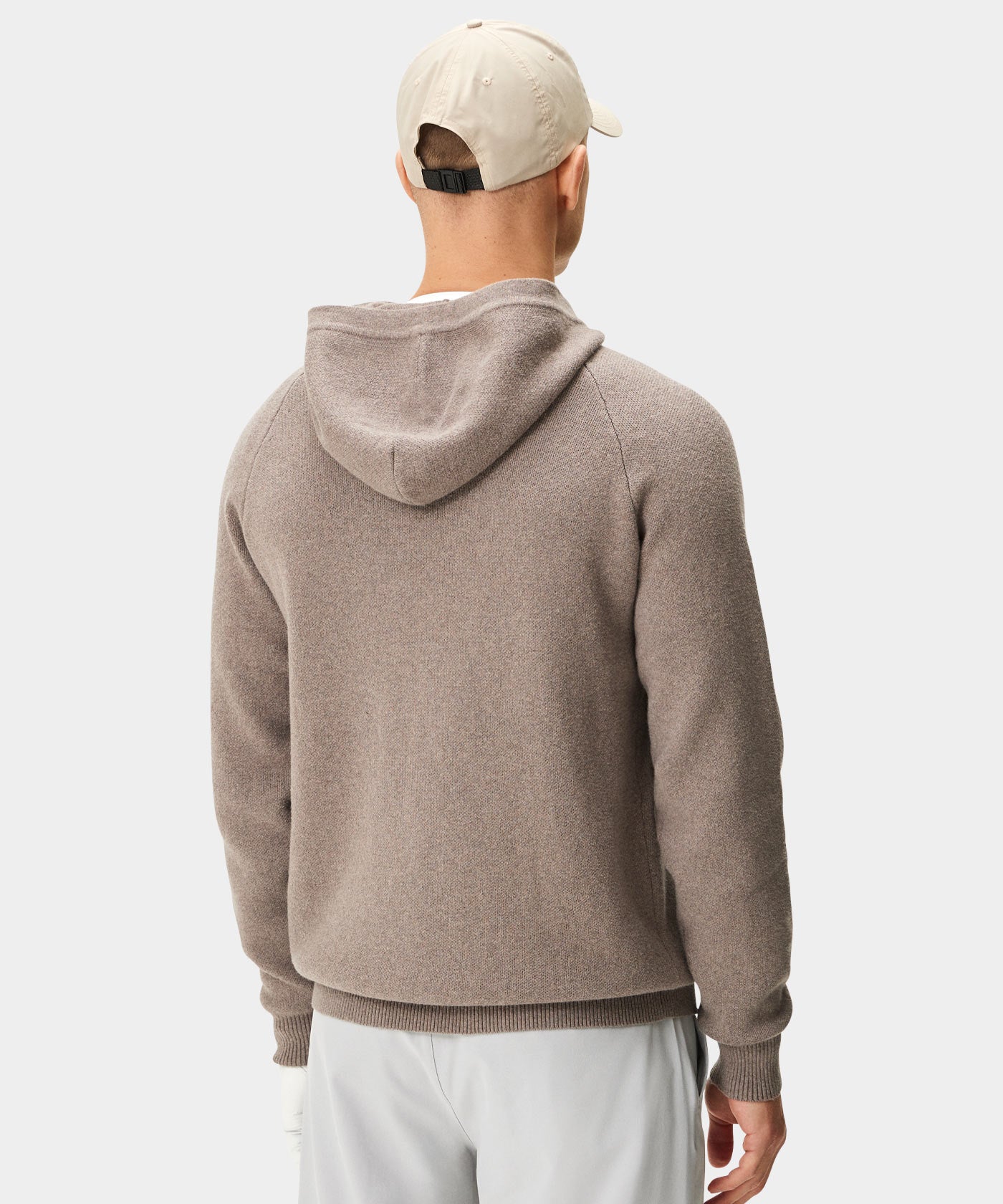 Men's Tech Knit Hoodie - Brown