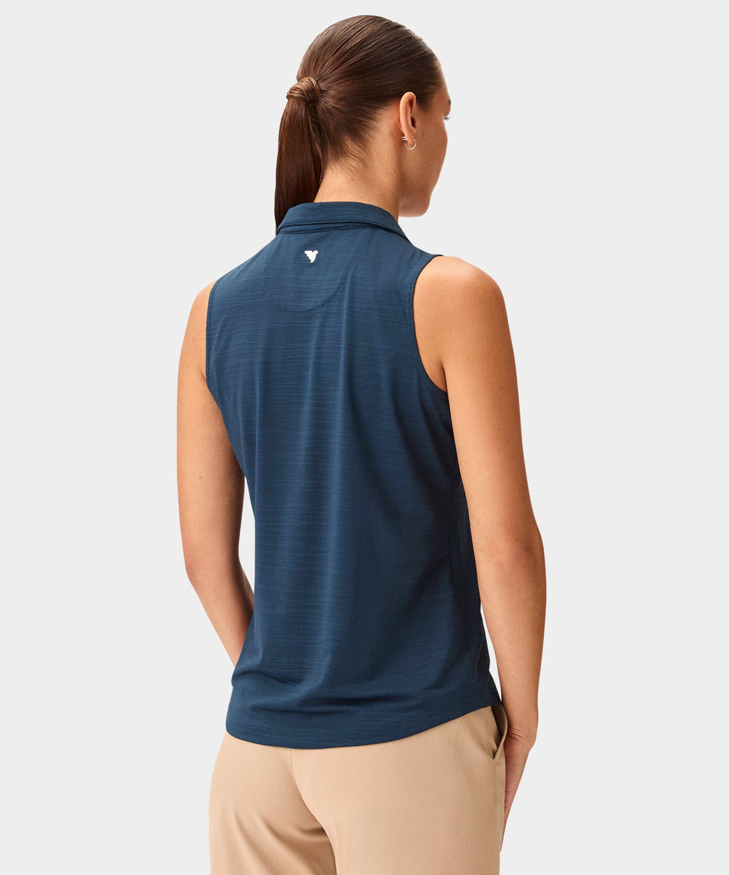 Women's Paige Sleeveless Shirt - Steel Blue