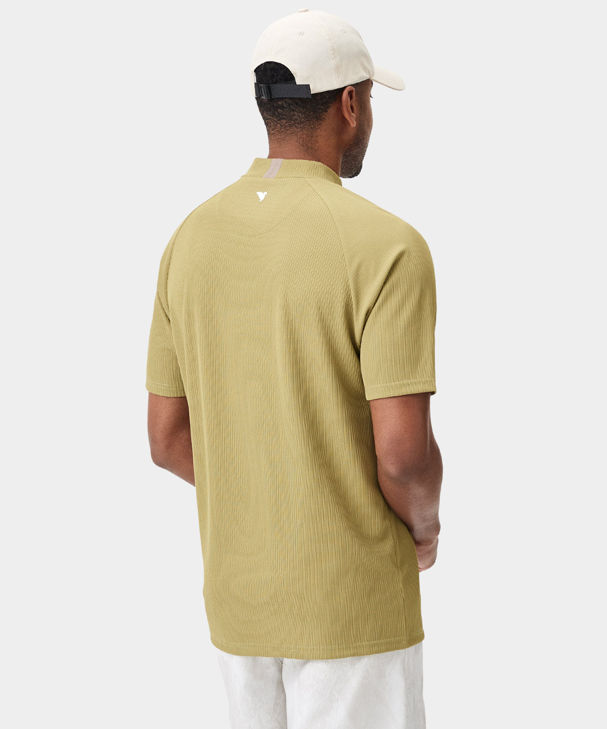Tyler Neck Mock Tee - Sheen Green