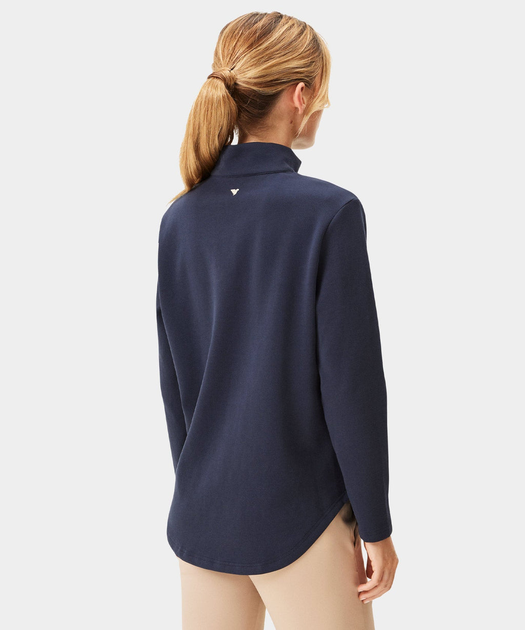 Women's Zoe Flex Quarter Zip - Blue