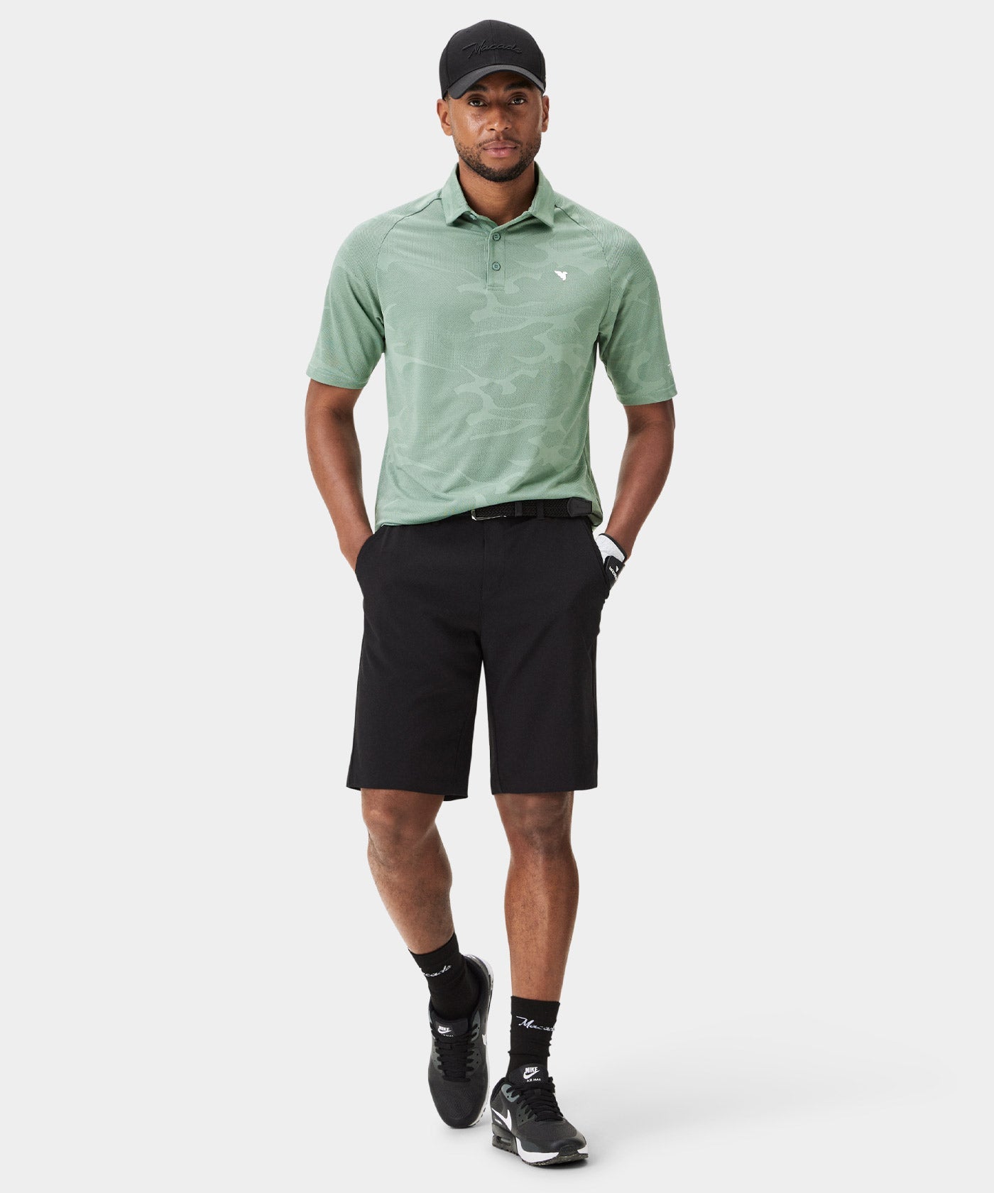 Men's Four-Way Stretch Shorts - Black