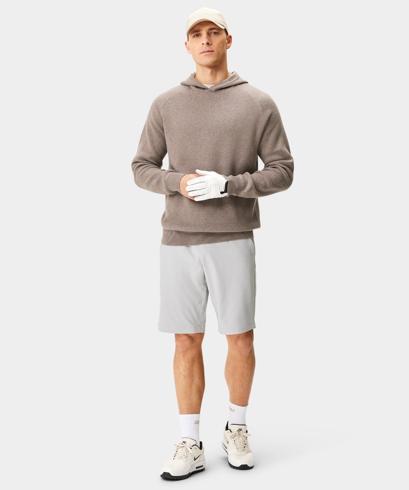 Men's Tech Knit Hoodie - Brown