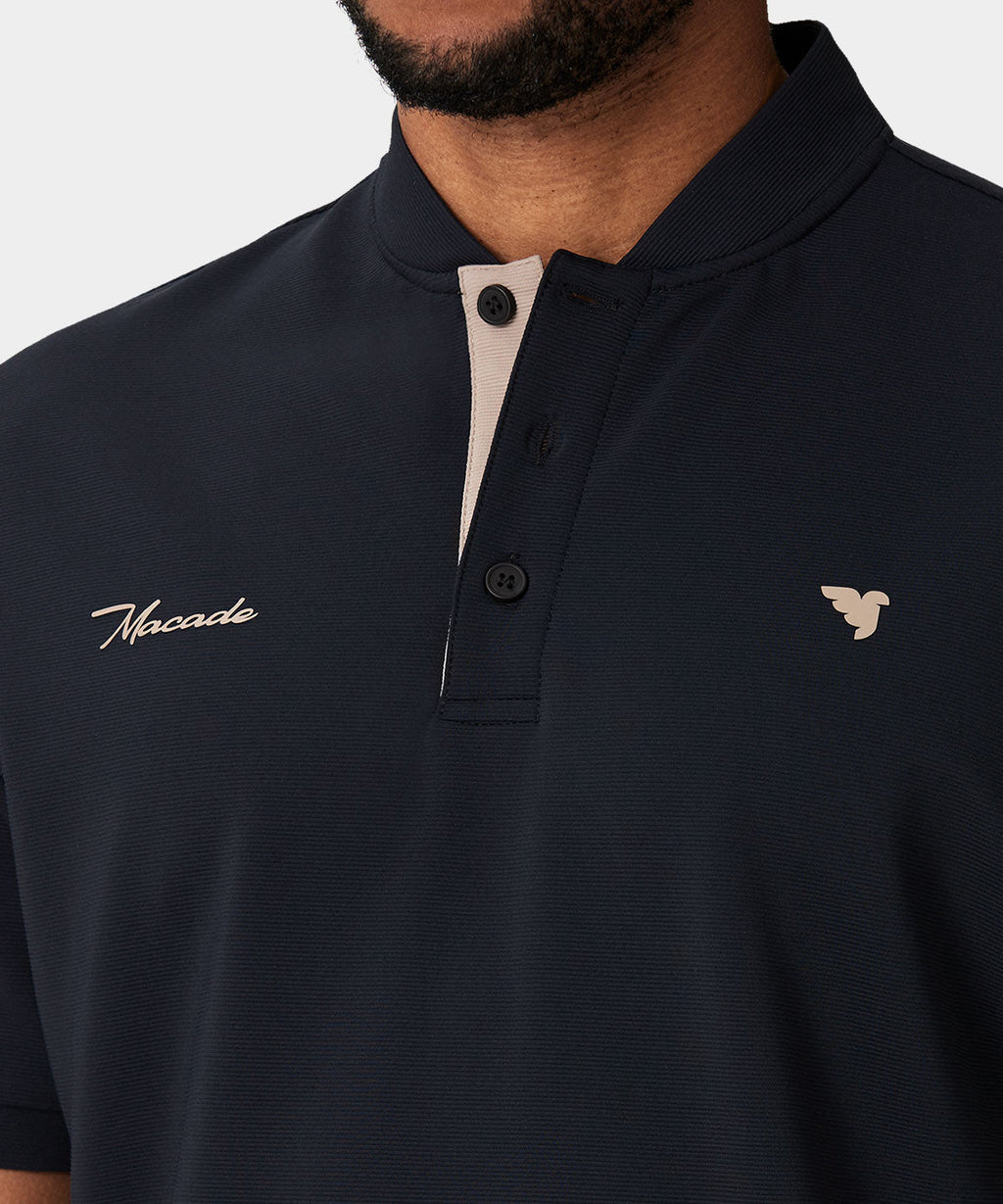 Men's Heath Bomber Shirt - Black