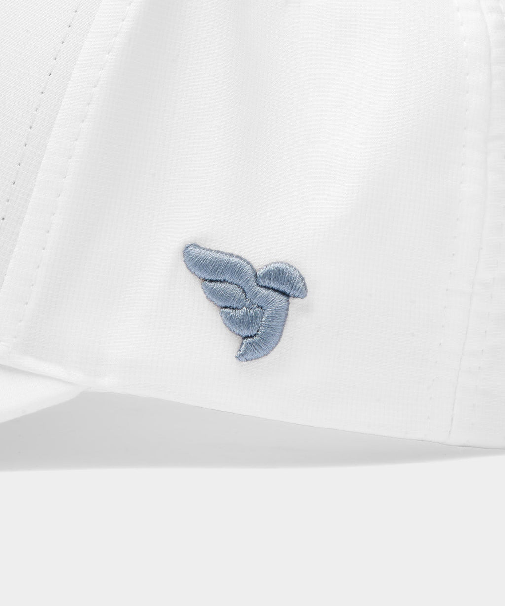 White Signature Snapback
