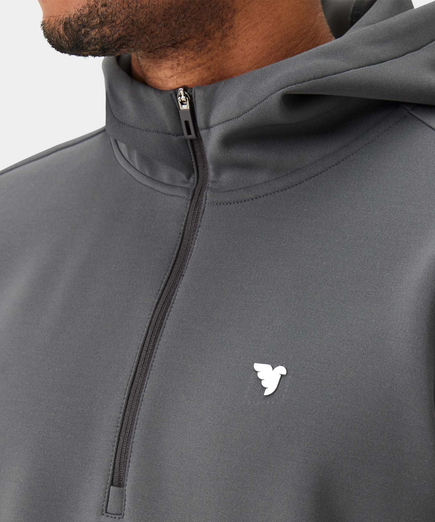 Men's Therma Zip Hoodie - Dark Gray