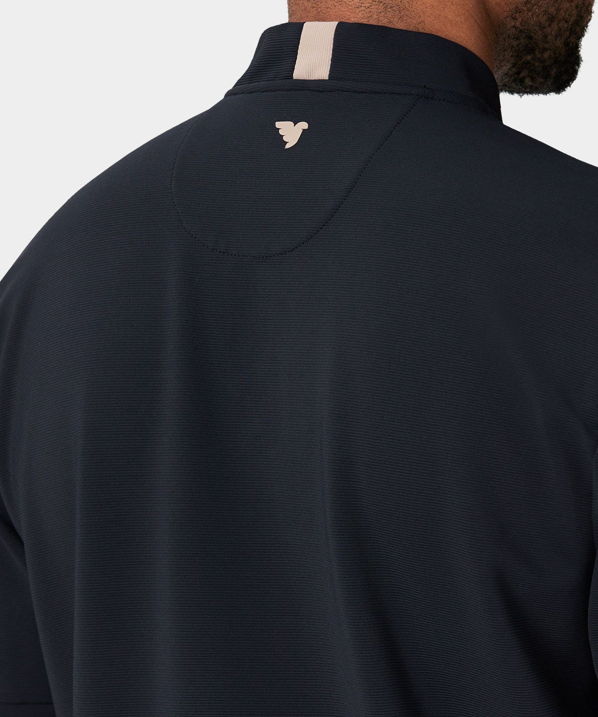 Men's Heath Bomber Shirt - Black
