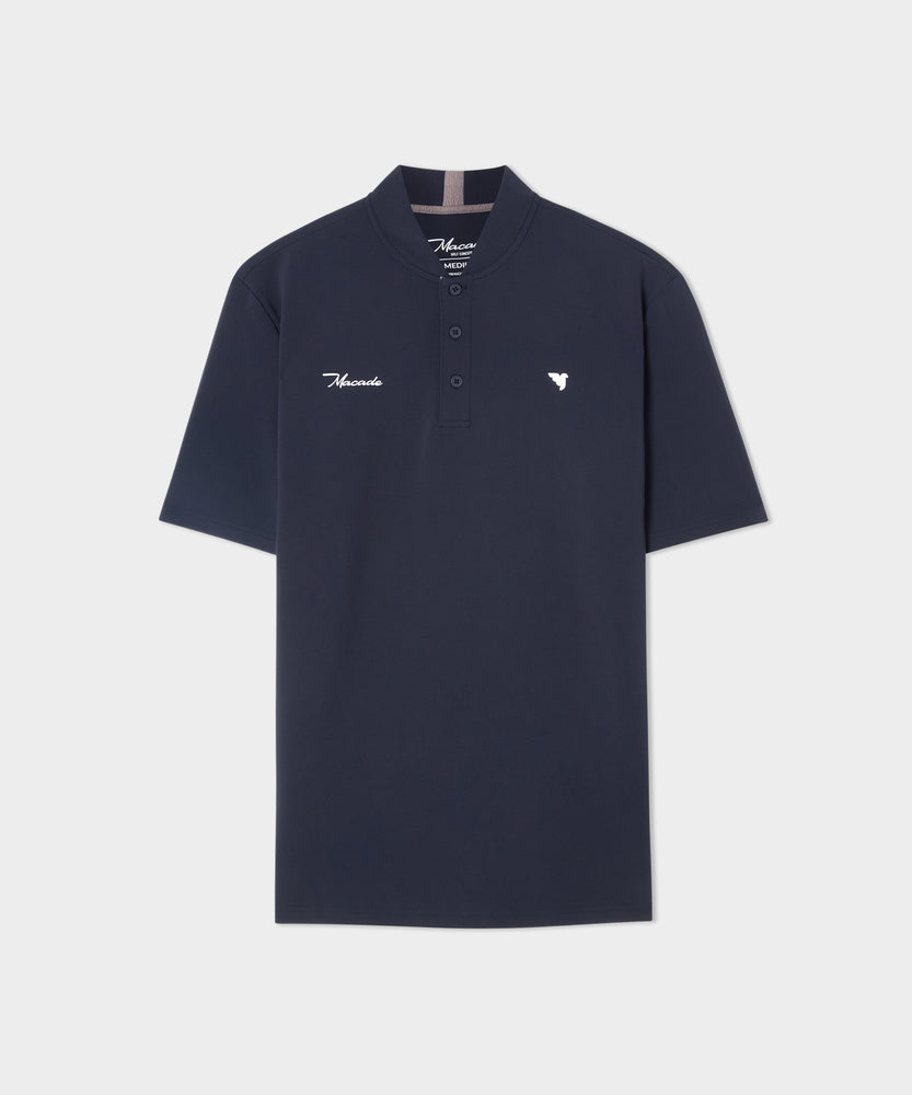 Men's Heath Bomber Shirt - Dark Blue