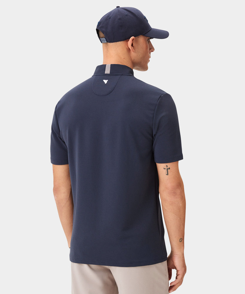 Men's Heath Bomber Shirt - Dark Blue