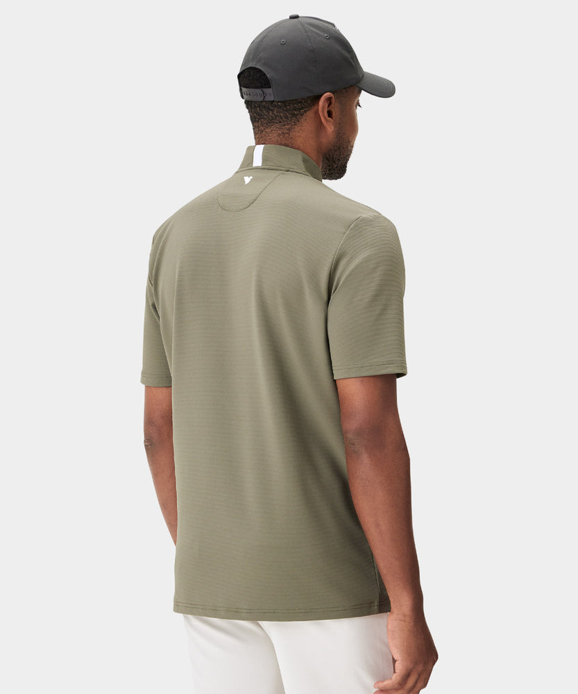 Men's Heath Bomber Shirt - Olive