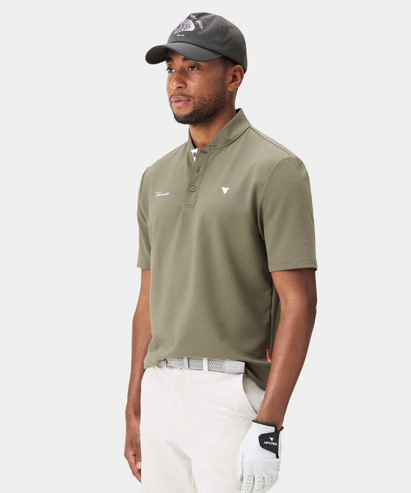 Men's Heath Bomber Shirt - Olive