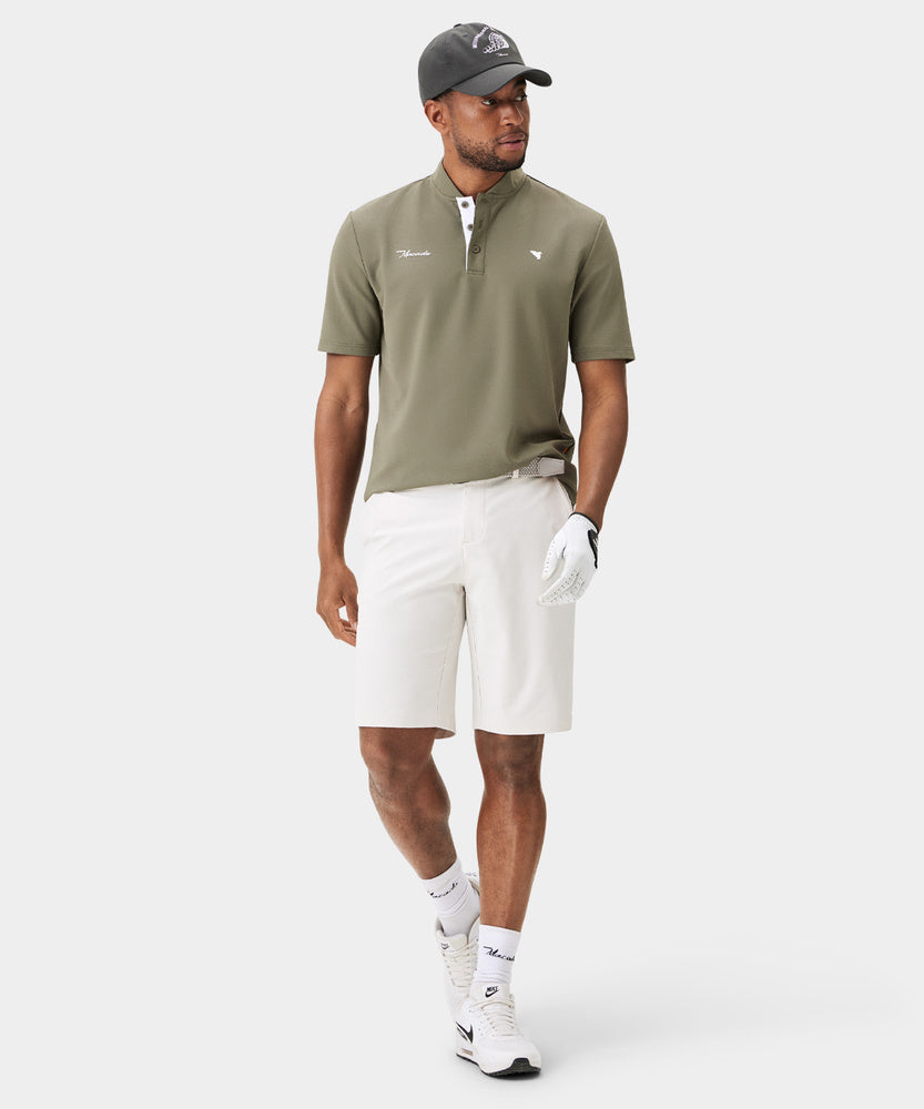 Men's Heath Bomber Shirt - Olive