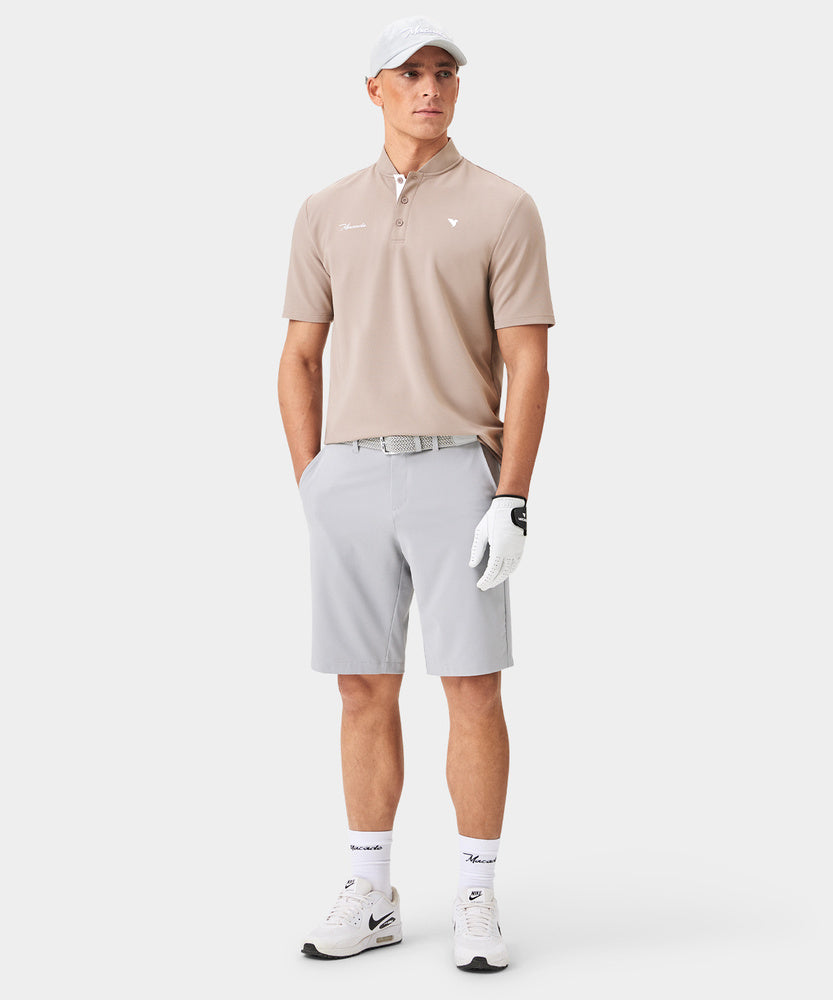 Men's Heath Bomber Shirt - Tan