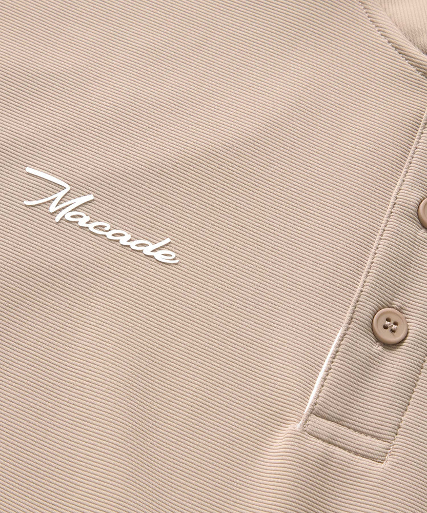 Men's Heath Bomber Shirt - Tan