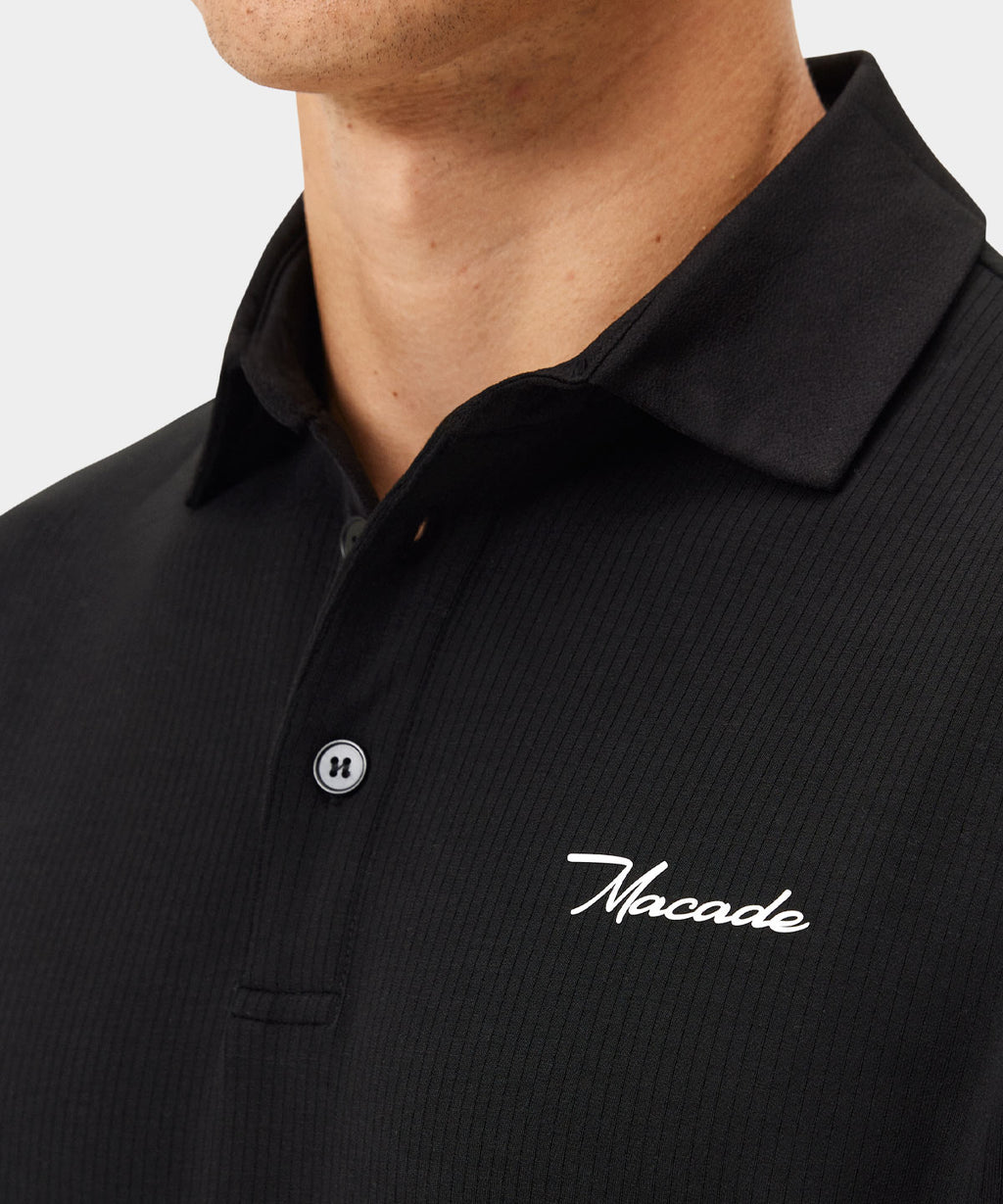 Men's AR Tech Polo - Black
