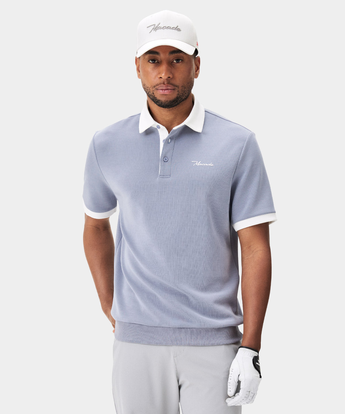 Men's AR Tech Polo - Gray