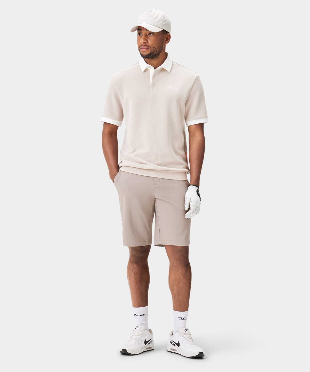 Men's AR Tech Polo - Tan