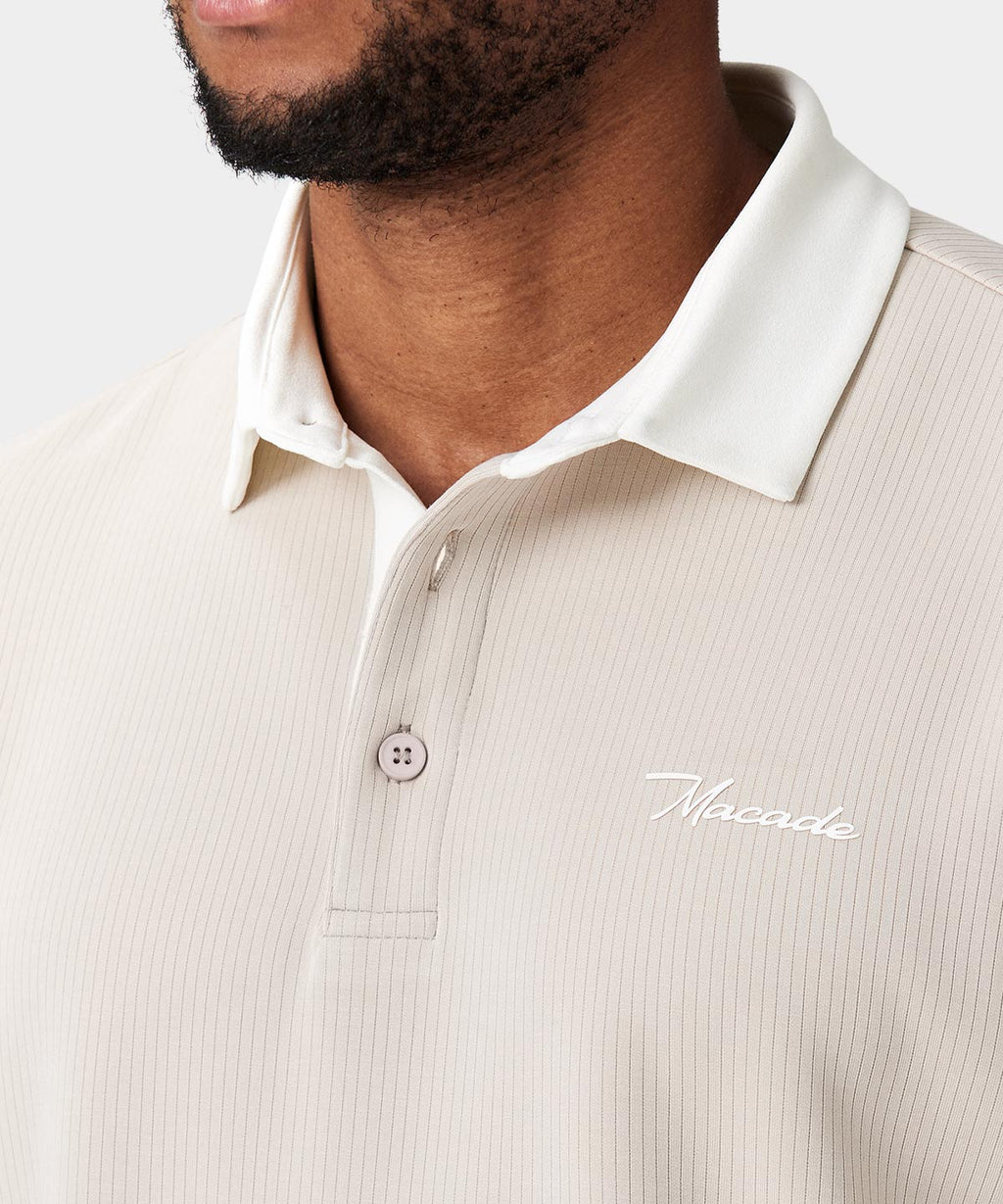 Men's AR Tech Polo - Tan