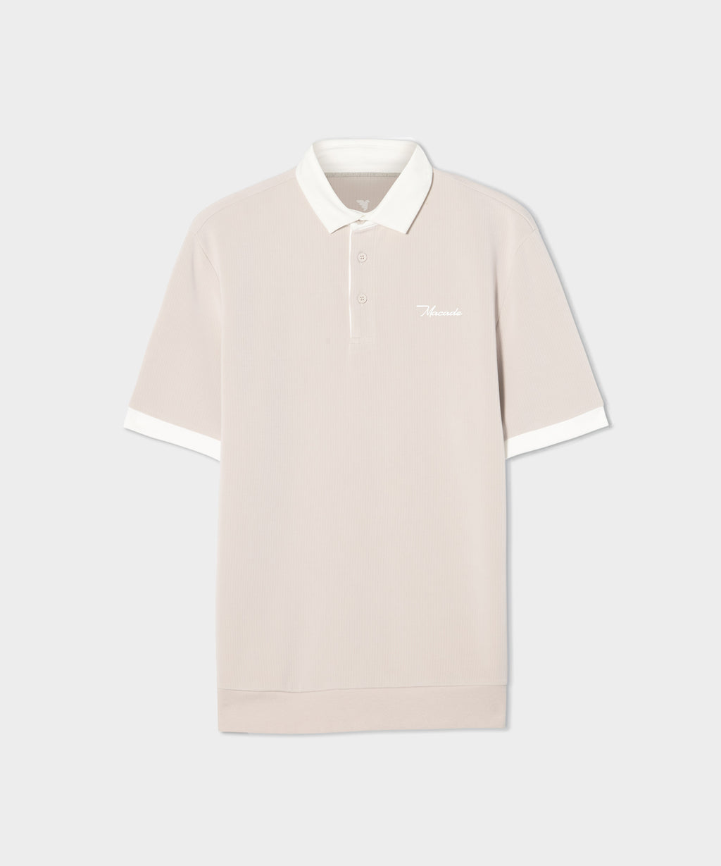 Men's AR Tech Polo - Tan