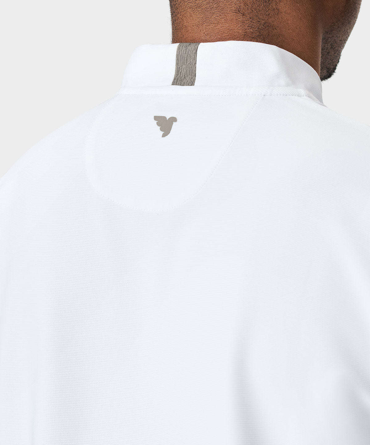 Men's Heath Bomber Shirt - White