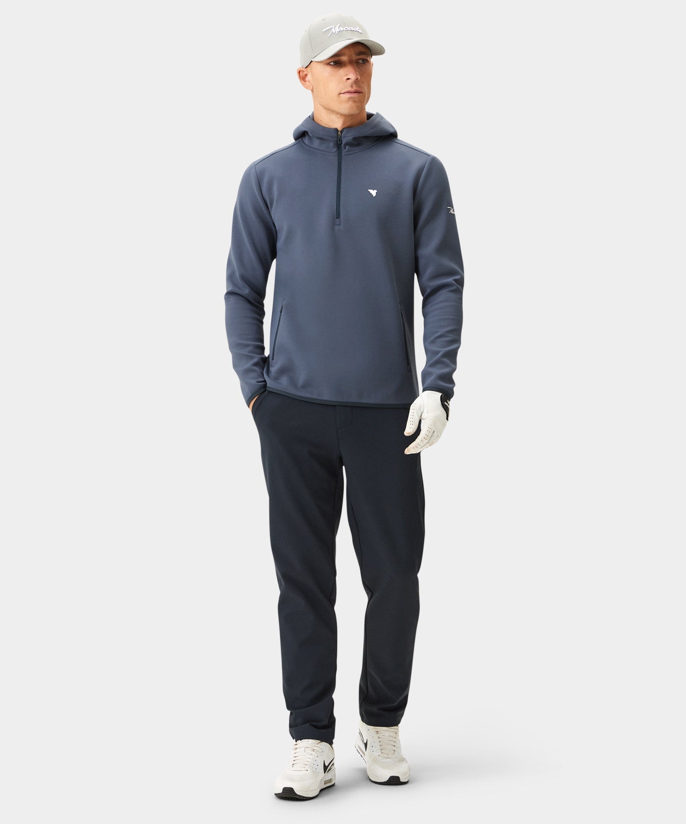 Men's Therma Zip Hoodie - Spruce Blue