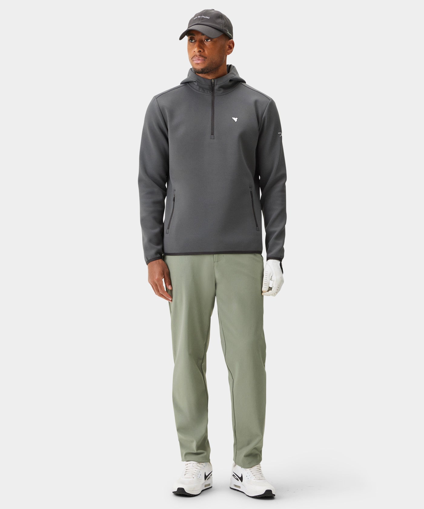 Men's Therma Zip Hoodie - Dark Gray