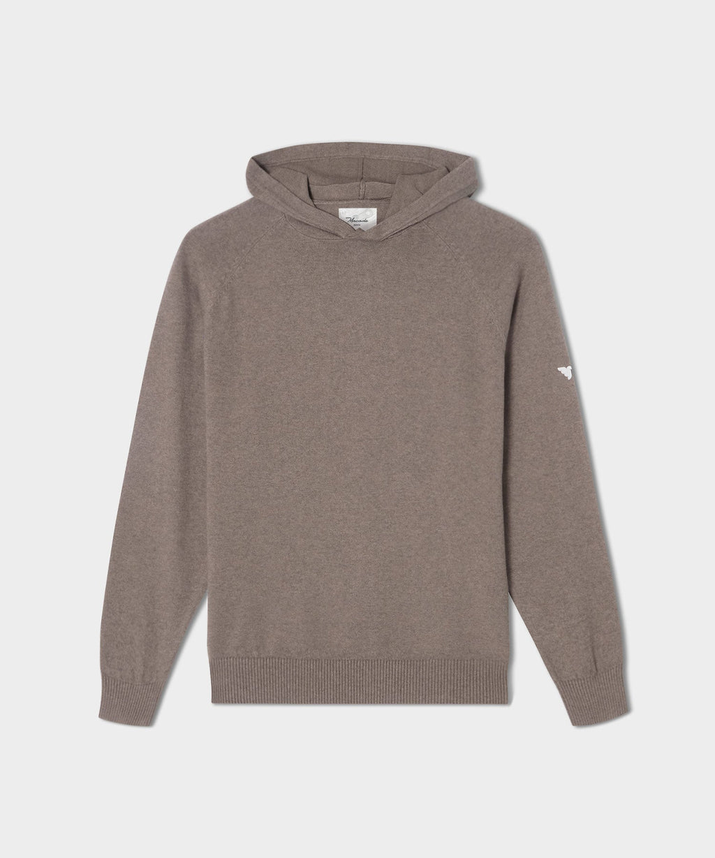 Men's Tech Knit Hoodie - Brown