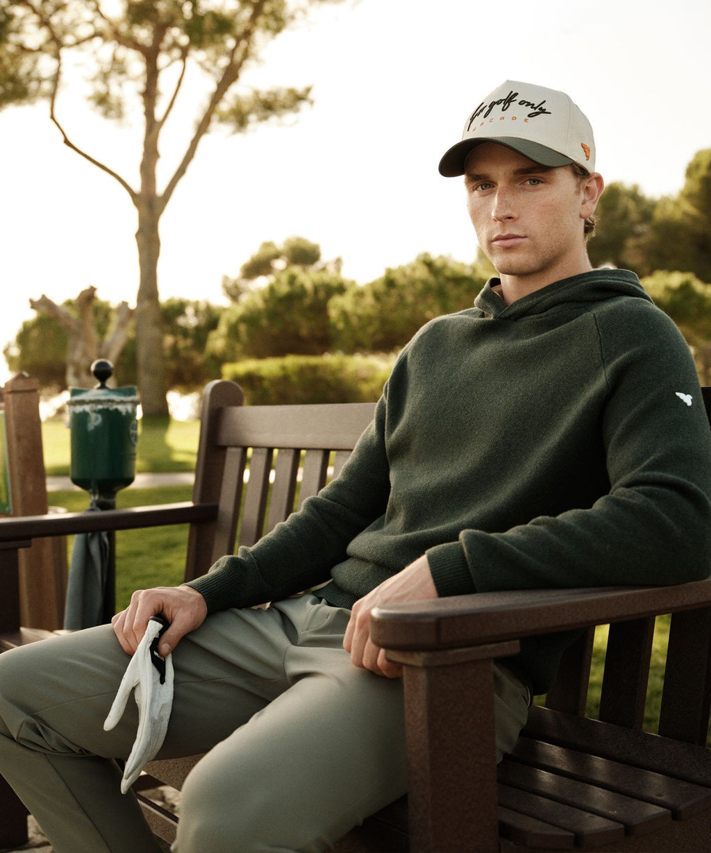 Men's Tech Knit Hoodie - Pine Green
