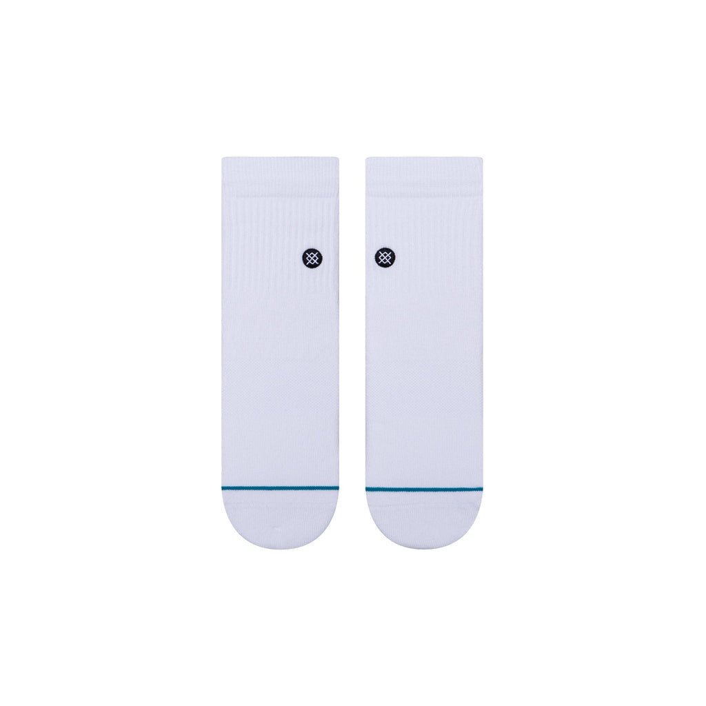 Stance Icon Quarter 3 Pack - White