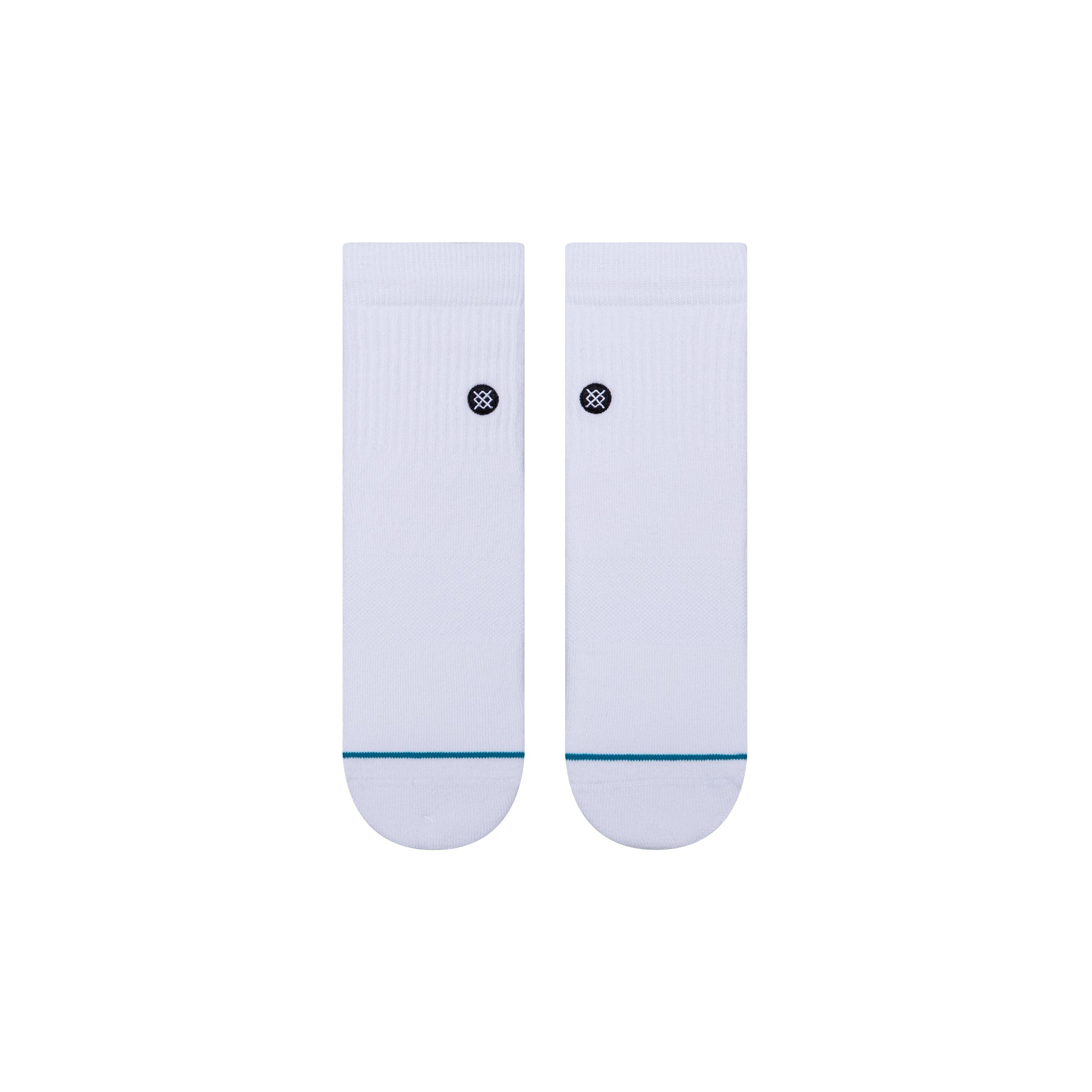 Stance Icon Quarter 3 Pack - White