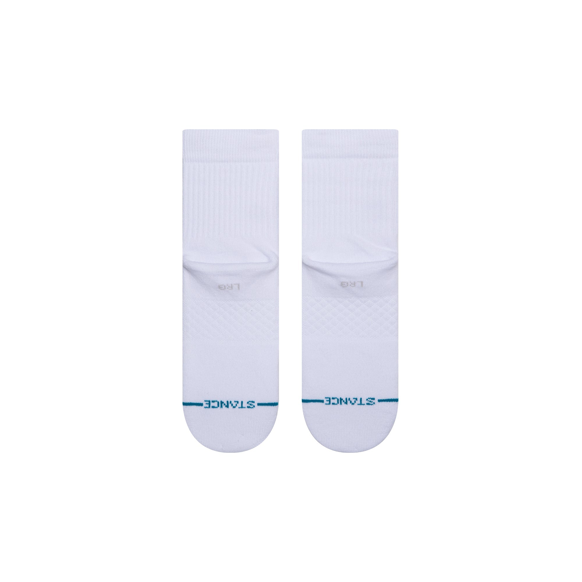 Stance Icon Quarter 3 Pack - White