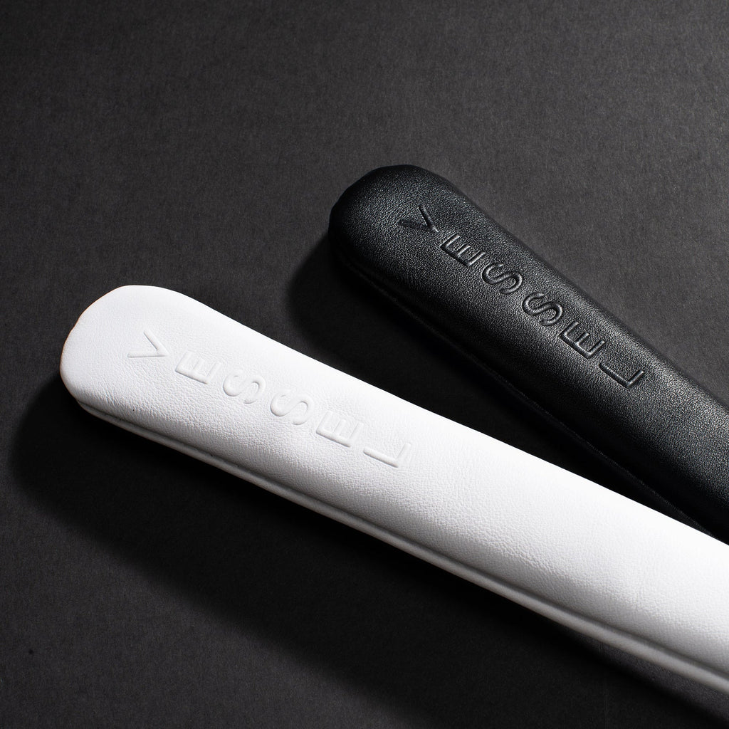 Embossé Alignment Stick Cover in White