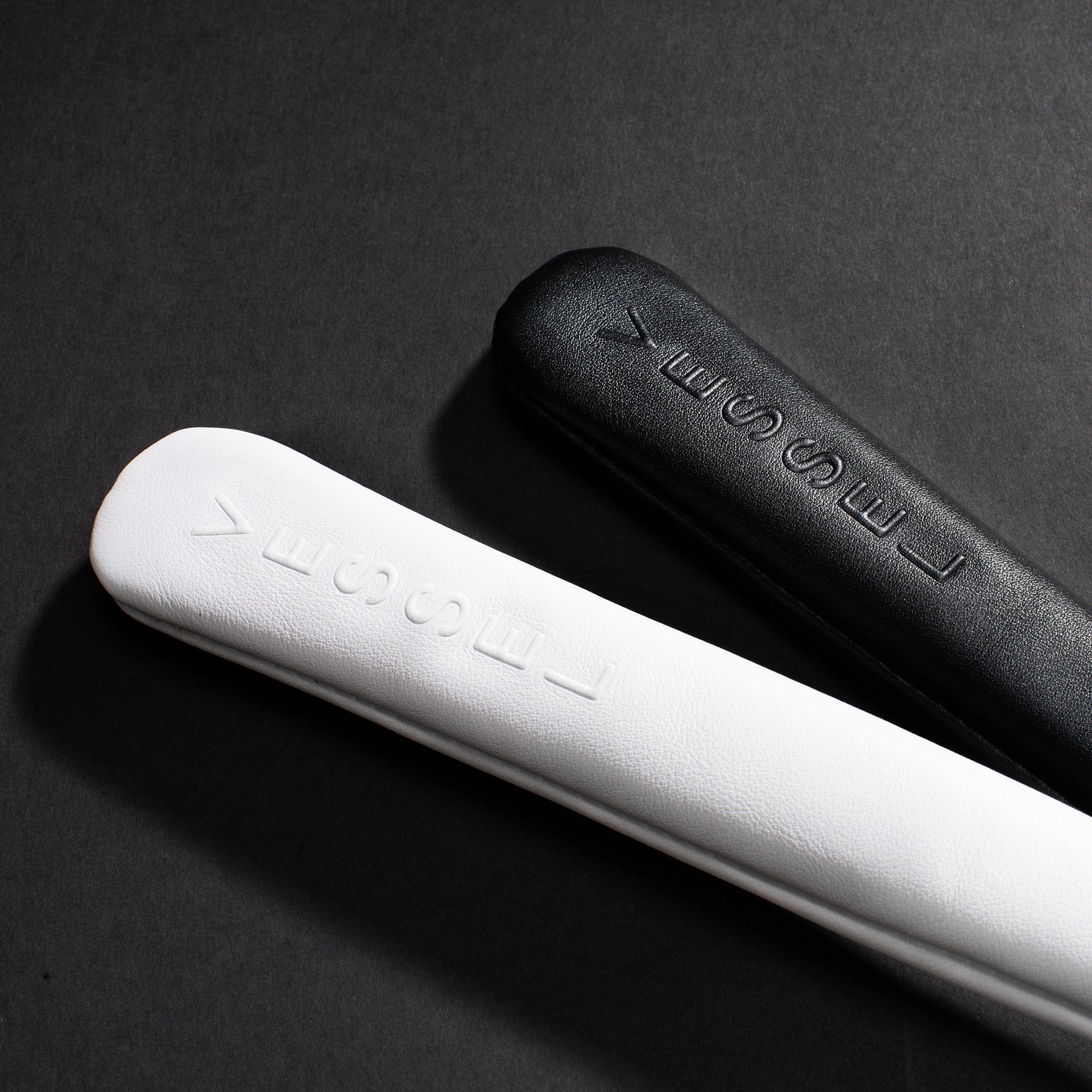 Embossé Alignment Stick Cover in White
