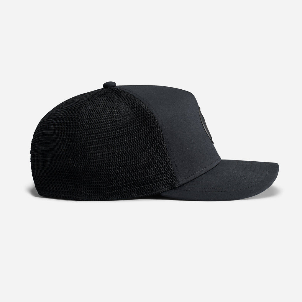 Tour Performance Mesh Hat Black